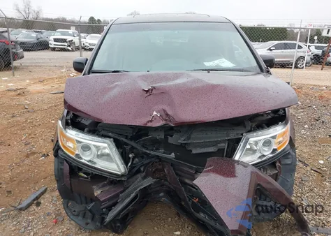 2012 Honda Odyssey Ex-L z USA, uszkodzony, nr VIN 5FNRL5H65CB122234